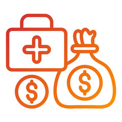 Obraz premium Emergency Fund Vector Design Icon Style