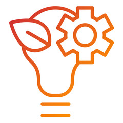 Energy Efficiency Vector Design Icon Style