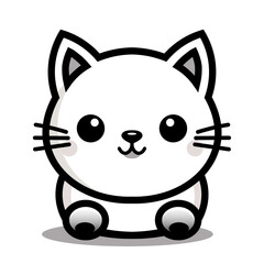 cute cat vector