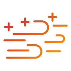 Fototapeta premium Clean Air Vector Design Icon Style