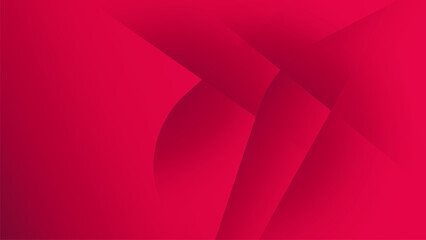 Obraz premium Abstract Red Gradient Background Design with Creative Geometric Shapes