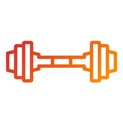 Dumbbell Vector Design Icon Style