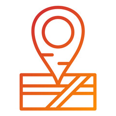 Location Pin Vector Design Icon Style