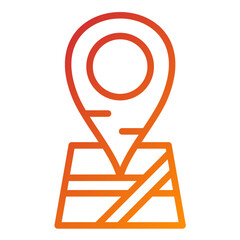 Obraz premium GPS Tracker Vector Design Icon Style