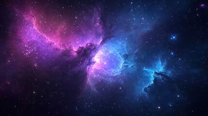 Nebulae swirling in deep space. Possible use Educational poster, science wallpaper