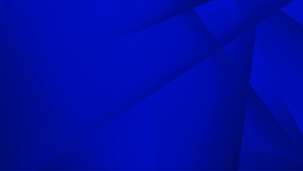 Obraz premium Abstract Geometric Design in Deep Blue Tones with Gradients