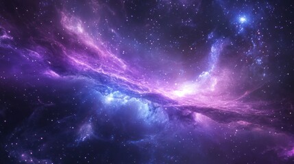 Fototapeta premium Cosmic Nebulae, vibrant nebulae, deep space, swirling colors, excellent for space backdrop, scientific visuals