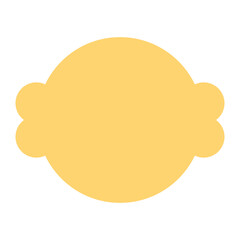 yellow cute text box
