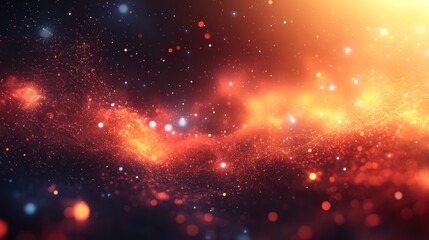 Fototapeta premium Cosmic Nebula Abstract Background
