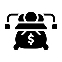 Profit Solid Icon