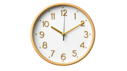 Timeless yellow clock on vibrant plaid, a still life of design, pattern, and color