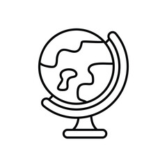 Globe Vector icon
