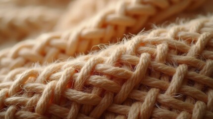 close up of a brown fabric texture