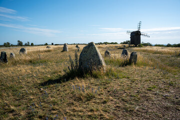 Steinsetzung auf Insel &Ouml;land