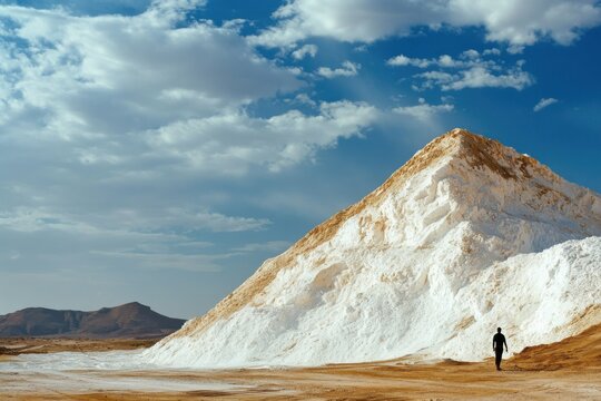 Phosphate Mine in Tunisia: Extracting Ore for Farming Fertilizer