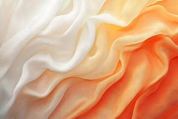Abstract Textured Gradient Background in Warm Orange & Cream Tones