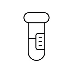 Test Tube Vector icon