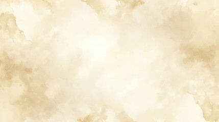 Obraz premium Soft Beige Watercolor Background with Subtle Textures and Patterns
