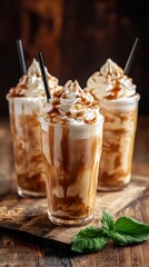 Caramel Iced Coffee Smoothie - A Refreshing Treat