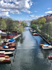 View of canal stockholm