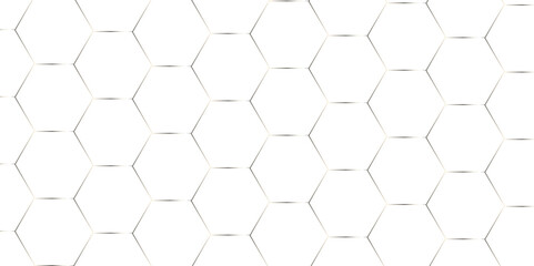 Naklejka premium Seamless creative geometric Pattern of white hexagon white abstract hexagon wallpaper or background. 3D Futuristic abstract honeycomb mosaic white background. white hexagon geometric texture. 