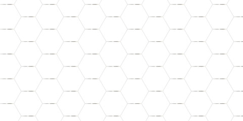 Seamless creative geometric Pattern of white hexagon white abstract hexagon wallpaper or background. 3D Futuristic abstract honeycomb mosaic white background. white hexagon geometric texture.	