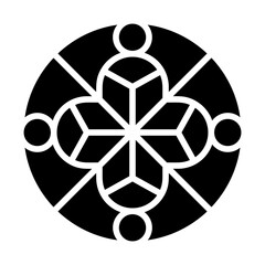 Ornamental Solid Icon