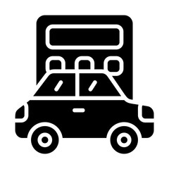 Brochure Rent Solid Icon