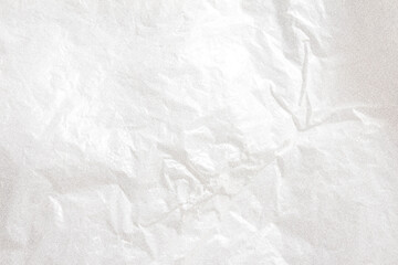 Overlay of Old Grainy Crumpled Plastic Texture with Transparent Background