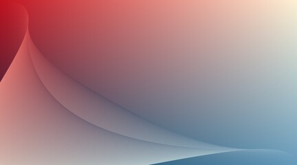 The background features a soft gradient blending white, light blue, and medium blue. A thin, white curved line diagonally traverses this gradient. This design conveys purity and clarity.