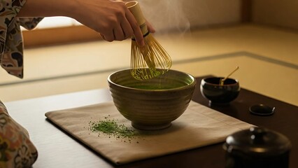 green tea macha