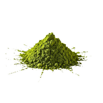 green tea leaves