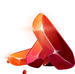 Red Gem Stone