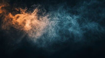 Dark background abstract texture earthy colors and smoke effect