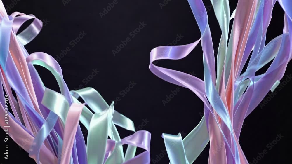 Poster abstract background with lines