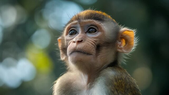 The playful monkey swung from branch to branch, entertaining everyone with its acrobatic antics and charm.