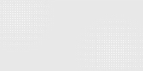 Dot white gray wave light technology texture background. halftone modern