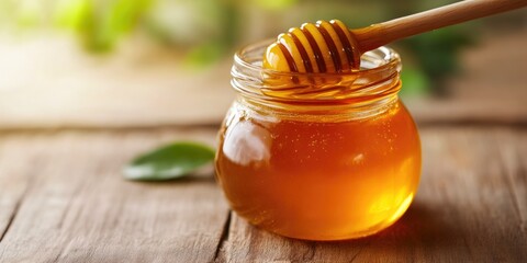Different Varieties of Honey in Jars