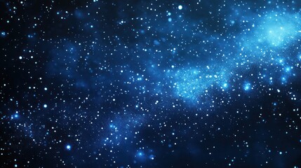 Fototapeta premium Cosmic Nebula, Starry Night Sky, Galactic Dust, Background, Space