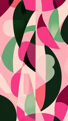 Abstract Geometric Shapes Art Print - Vibrant Colors for Modern Home Decor