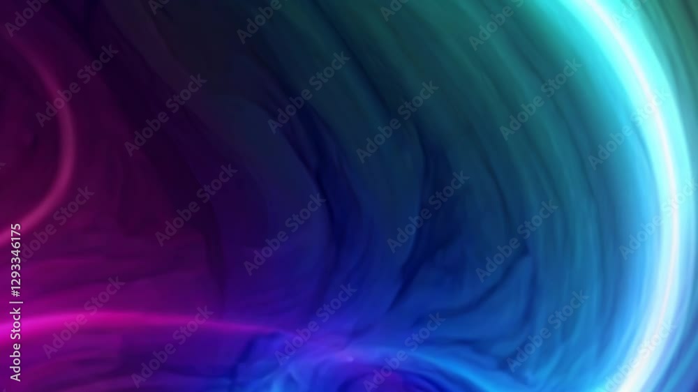 Poster abstract blue background with lines