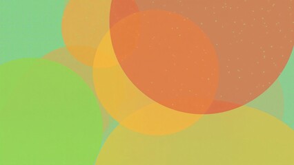 Abstract Pastel Circles Overlapping Background