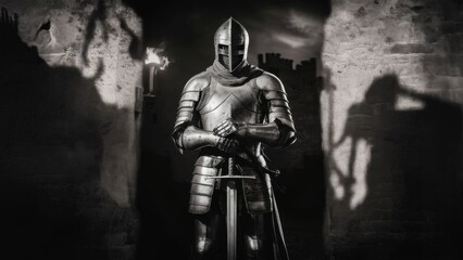 Fototapeta premium Medieval Knight