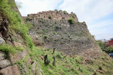インド　ニューデリー　トゥルガーバード　公園