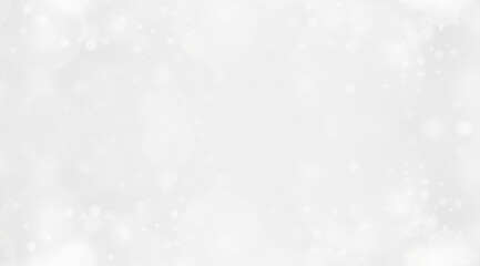 Abstract White Sparkling Bokeh Effect, A Delicate and Luminous Composition of Light Orbs and Floating Particles, Symbolizing Serenity, Magic, and a Subtle Wintery Glow