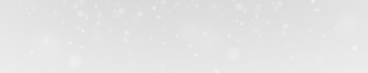 Delicate Bokeh Light Effect, A Gentle and Abstract Composition of Floating Luminous Particles in a Soft White Space