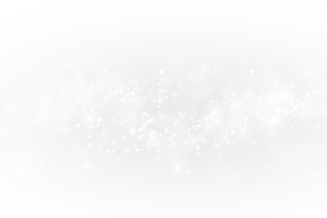 Floating White Bokeh Circles in a Minimalist and Serene Atmosphere, Representing Lightness, Beauty, and Harmony