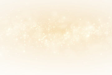 Glowing bokeh lights, sun particles and sparks.