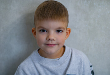 Fototapeta premium portrait of a little boy