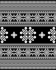 Vintage ornamental ethnic seamless pattern.